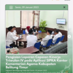 CAPAIAN REALISASI ANGGARAN KEMENAG BELTIM CAPAI 99,57% PADA TRIWULAN IV. CAPAIAN REALISASI ANGGARAN KEMENAG BELTIM CAPAI 99,57% PADA TRIWULAN IV.