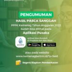 PENGUMUNAN HASIL PASCA SANGGAH PPPK KEMENAG TAHUN ANGGARAN 2022