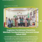 PEMBINAAN PENERIMA MANFAAT PEMBERDAYAAN EKONOMI UMAT KE-2 DI LINGKUNGAN KEMENAG BELITUNG TIMUR