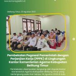 PEMBEKALAN PPPK DI LINGKUNGAN KANTOR KEMENTERIAN AGAMA KABUPATEN BELITUNG TIMUR