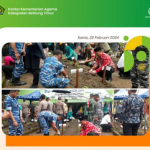 UPAYA KENDALIKAN INFLASI DAERAH, KAKAN KEMENAG BELTIM IKUT TANAM DAN BAGIKAN BIBIT CABAI