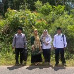 Penyelenggara Zakat dan Wakaf Kemenag Beltim Tinjau Lokasi Tanah Wakaf di Desa Aik Kelik