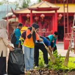 Rayakan HAB, Kemenag Beltim Adakan Kerja Bakti Membersihkan Sejumlah Rumah Ibadah
