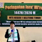 Tingkatkan Kualitas Generasi Islami, MTs Negeri 1 Beltim Adakan Peringatan Isra Mikraj 1447 Hijriah